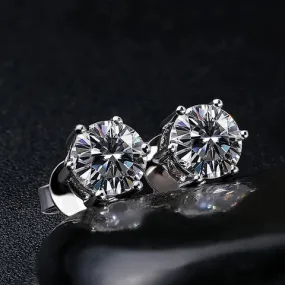 14K GOLD VVS MOISSANITE EARRINGS