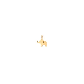 14k Midi Bitty Elephant Charm