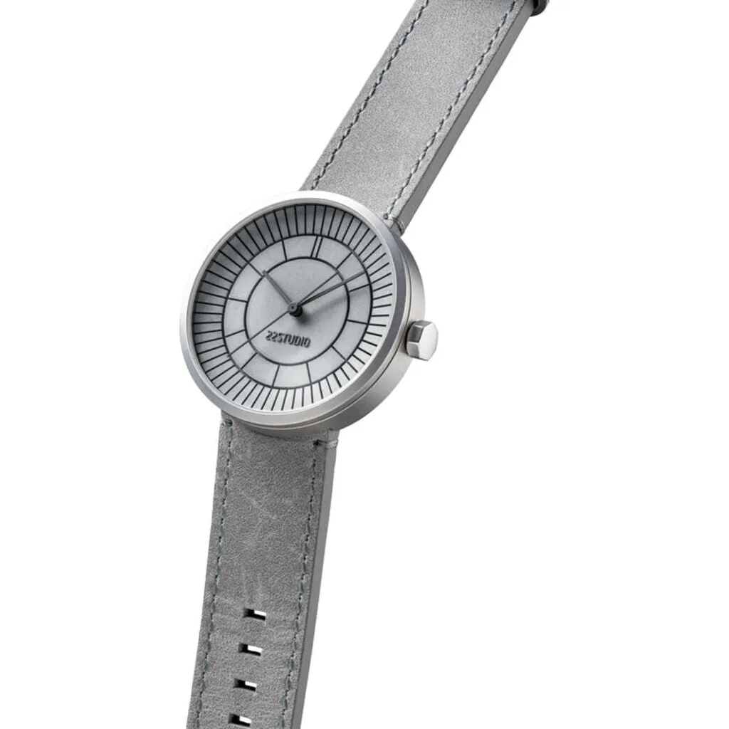 22STUDIO Concrete Sector Watch 40 mm Quartz