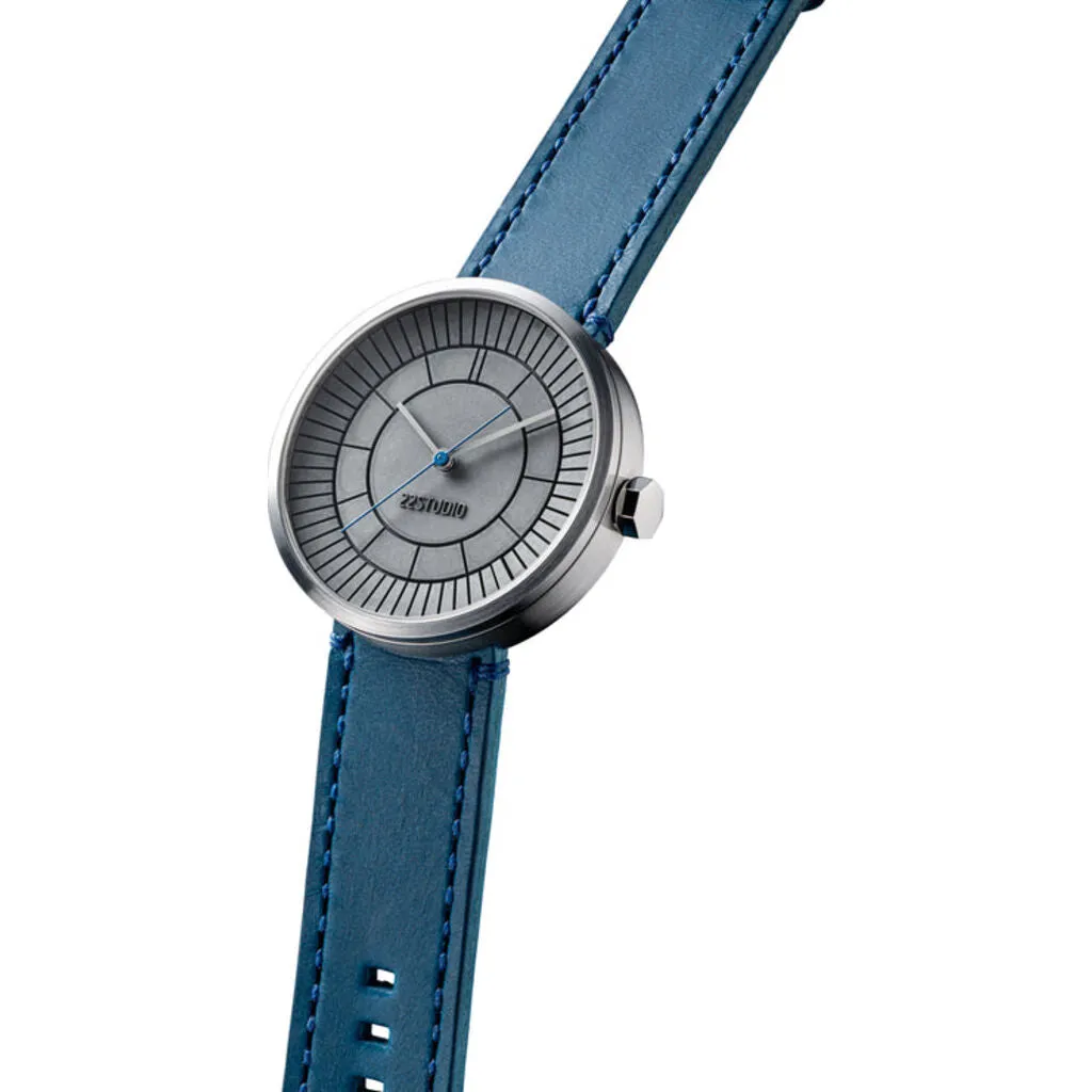 22STUDIO Concrete Sector Watch 40 mm Quartz