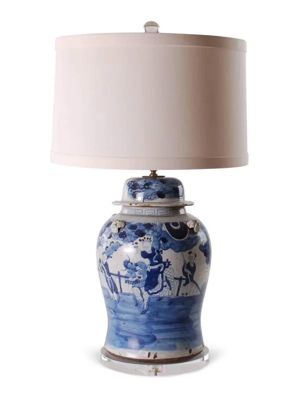 29 Blue & White Ginger Jar Lamp