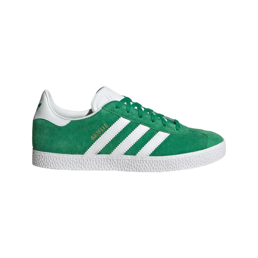 Adidas Originals Gazelle IE5612 green white boys' sneakers shoe