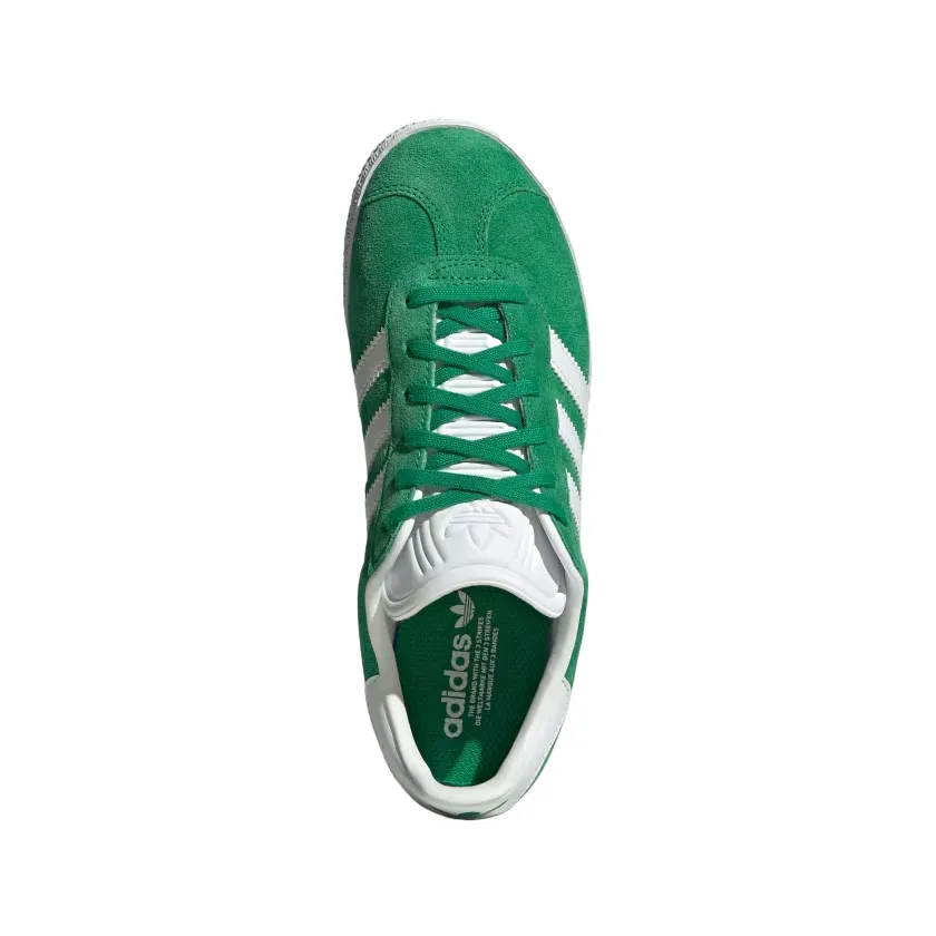 Adidas Originals Gazelle IE5612 green white boys' sneakers shoe