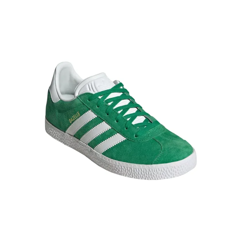 Adidas Originals Gazelle IE5612 green white boys' sneakers shoe