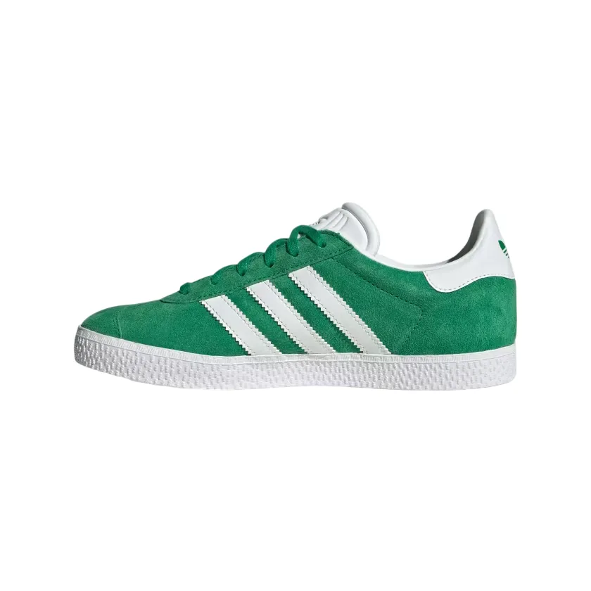 Adidas Originals Gazelle IE5612 green white boys' sneakers shoe