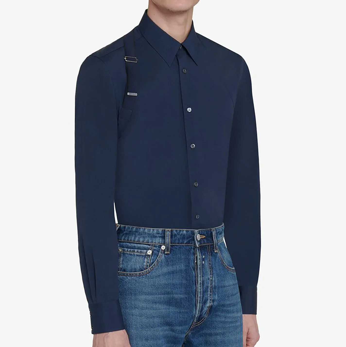 Alexander McQueen Selvedge Tape Harness Shirt