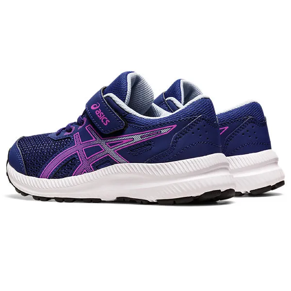 Asics Contend 8 PS Kids Dive Blue Orchid   