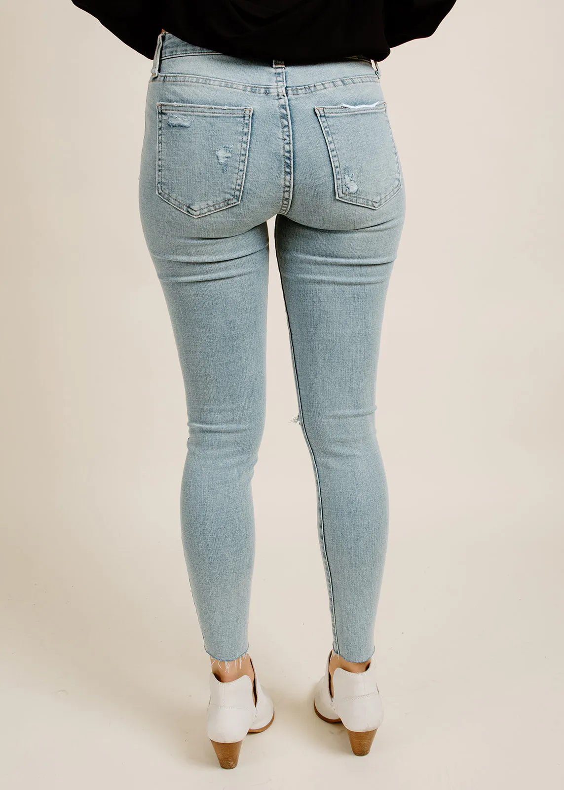 AUDREY MID RISE SKINNY - RADIATE