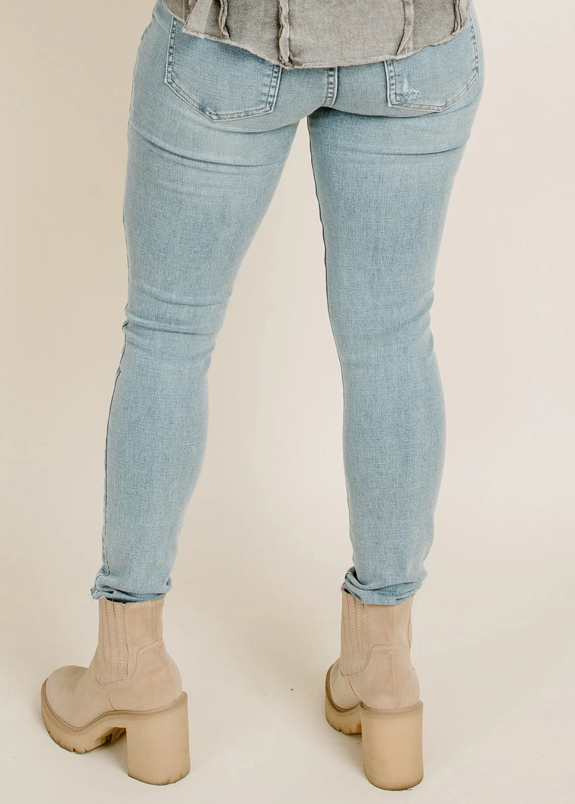 AUDREY MID RISE SKINNY - RADIATE