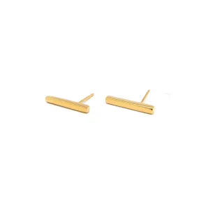 Bar Stud Earrings