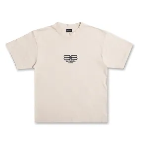 Beige Logo T-Shirt