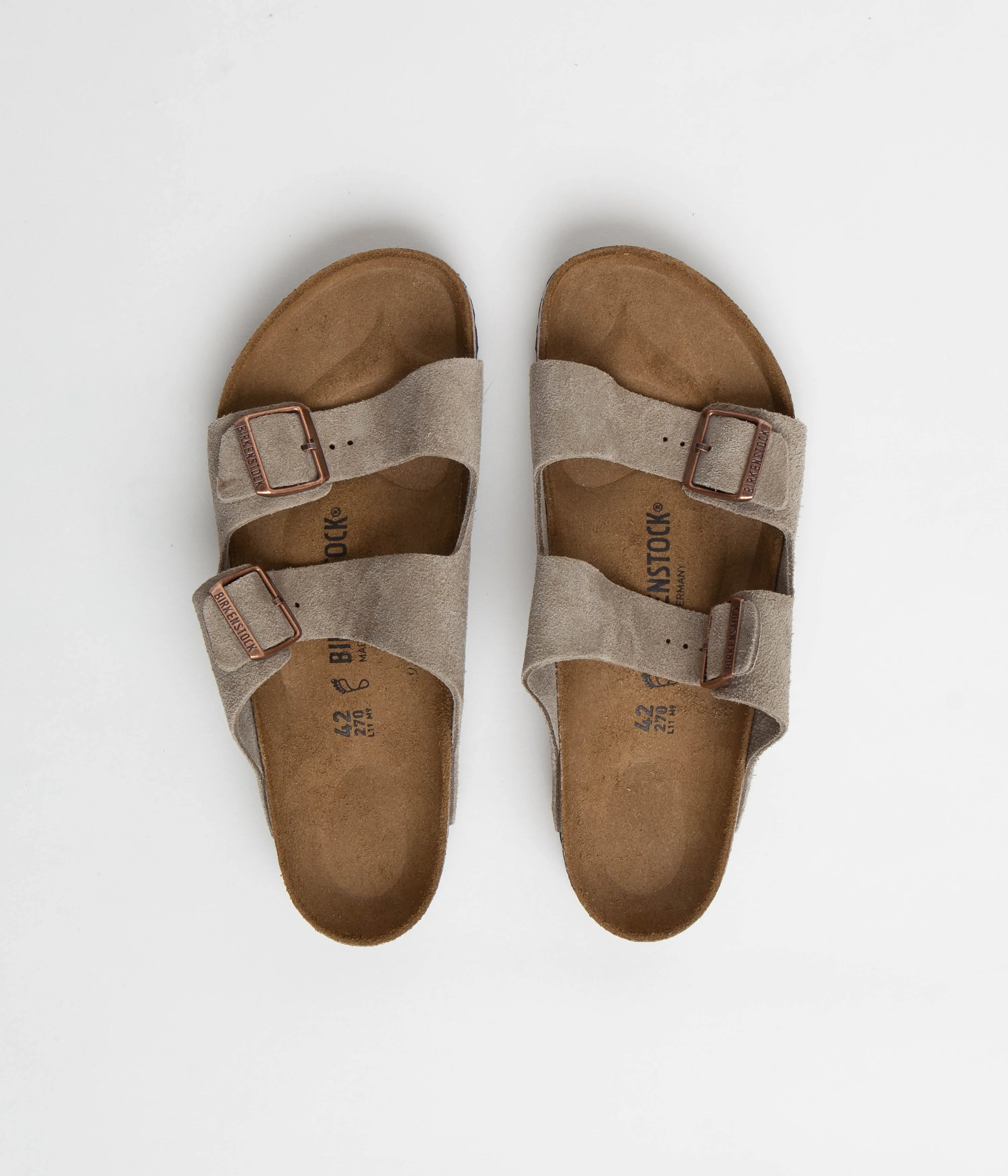 Birkenstock Arizona Sandals - Taupe