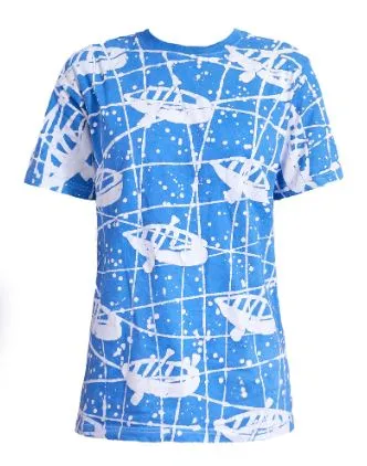 Bloke Short-sleeve Boat printed t-shirt