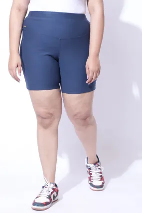 Blue Tummy Shaper Shorts