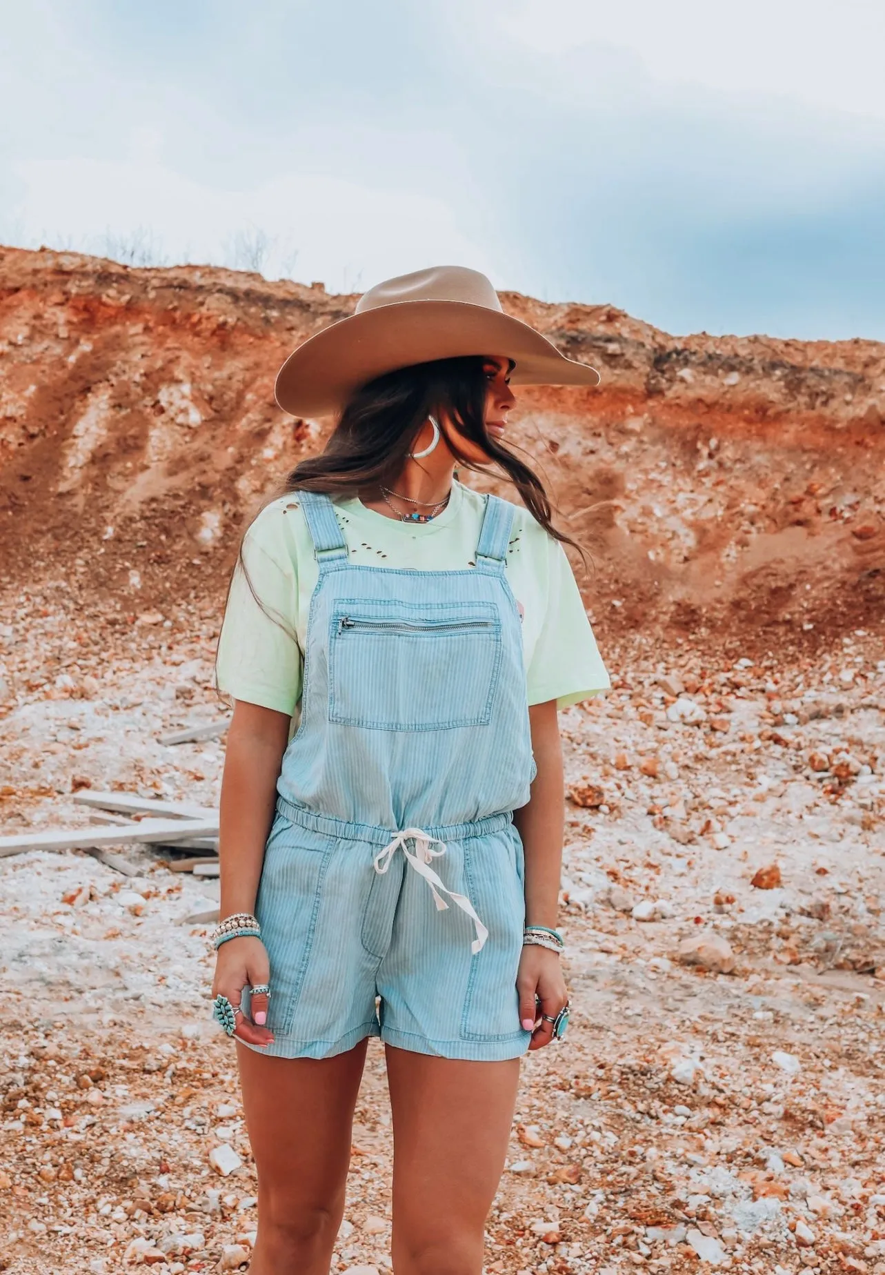 Chambray Babe Overalls