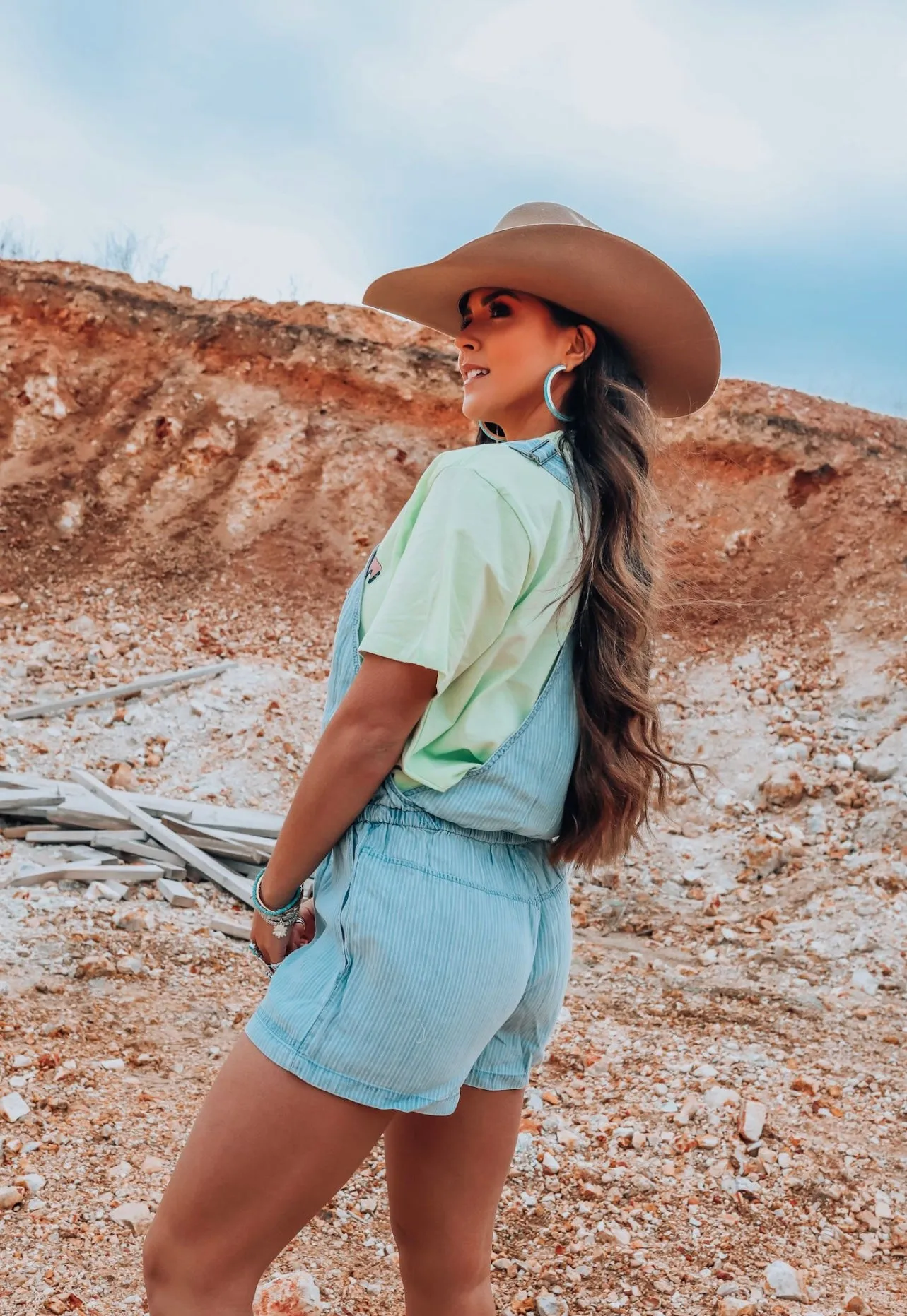 Chambray Babe Overalls