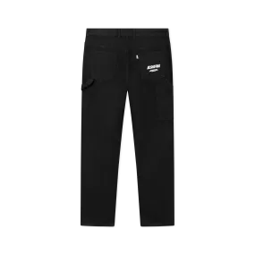 Chris Canvas Pants - Black