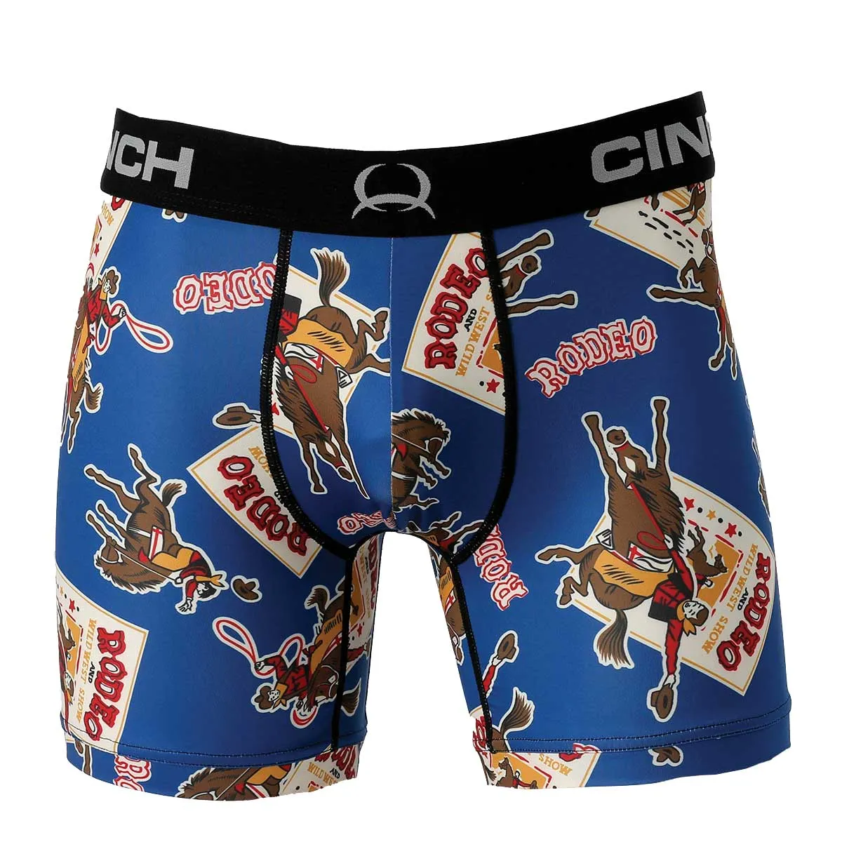 Cinch Jeans Men's Rodeo Print 6" Boxer Briefs