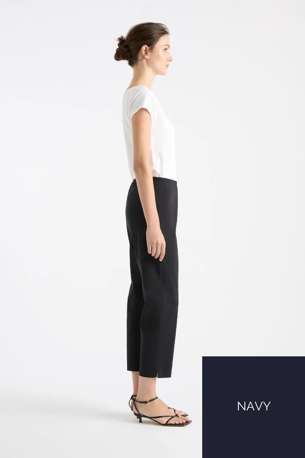 Cropped Pant | French Navy