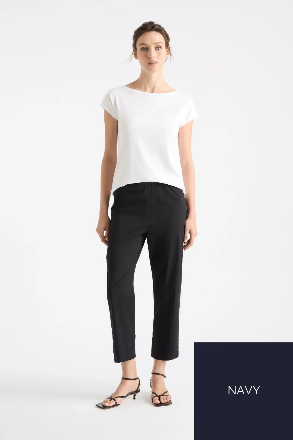 Cropped Pant | French Navy