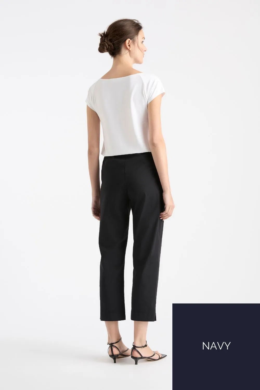 Cropped Pant | French Navy