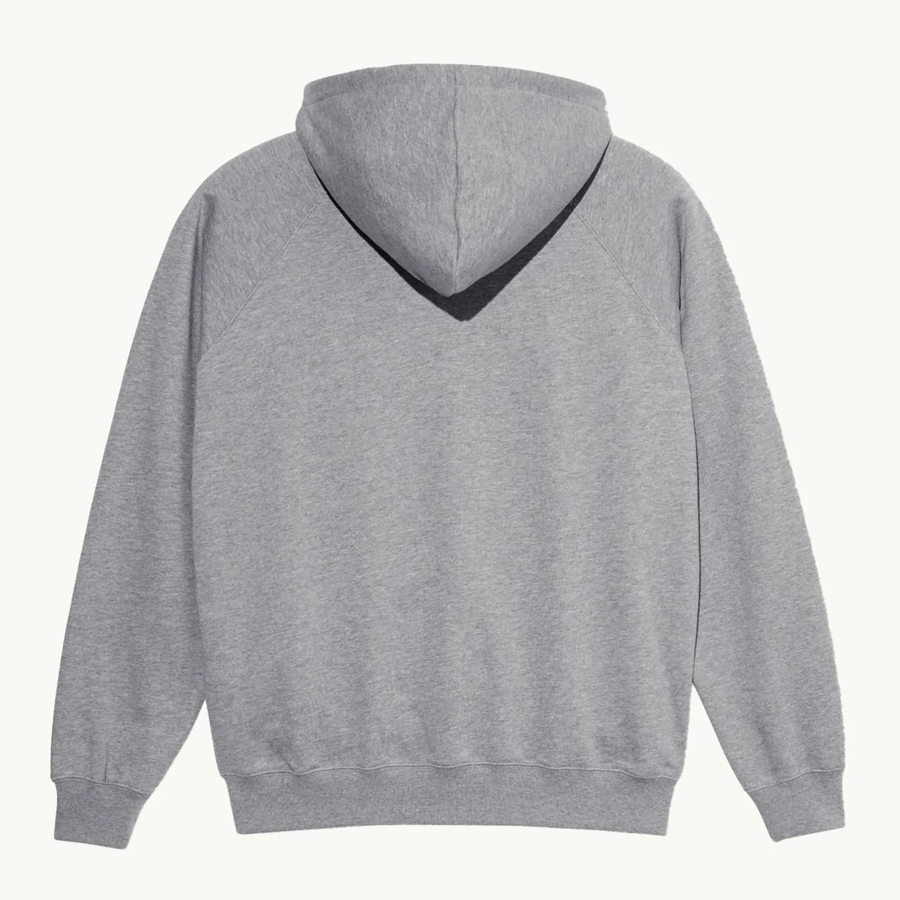 Default Zip Hoodie - Heather Grey