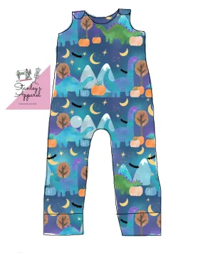 Dinosaur Halloween  romper