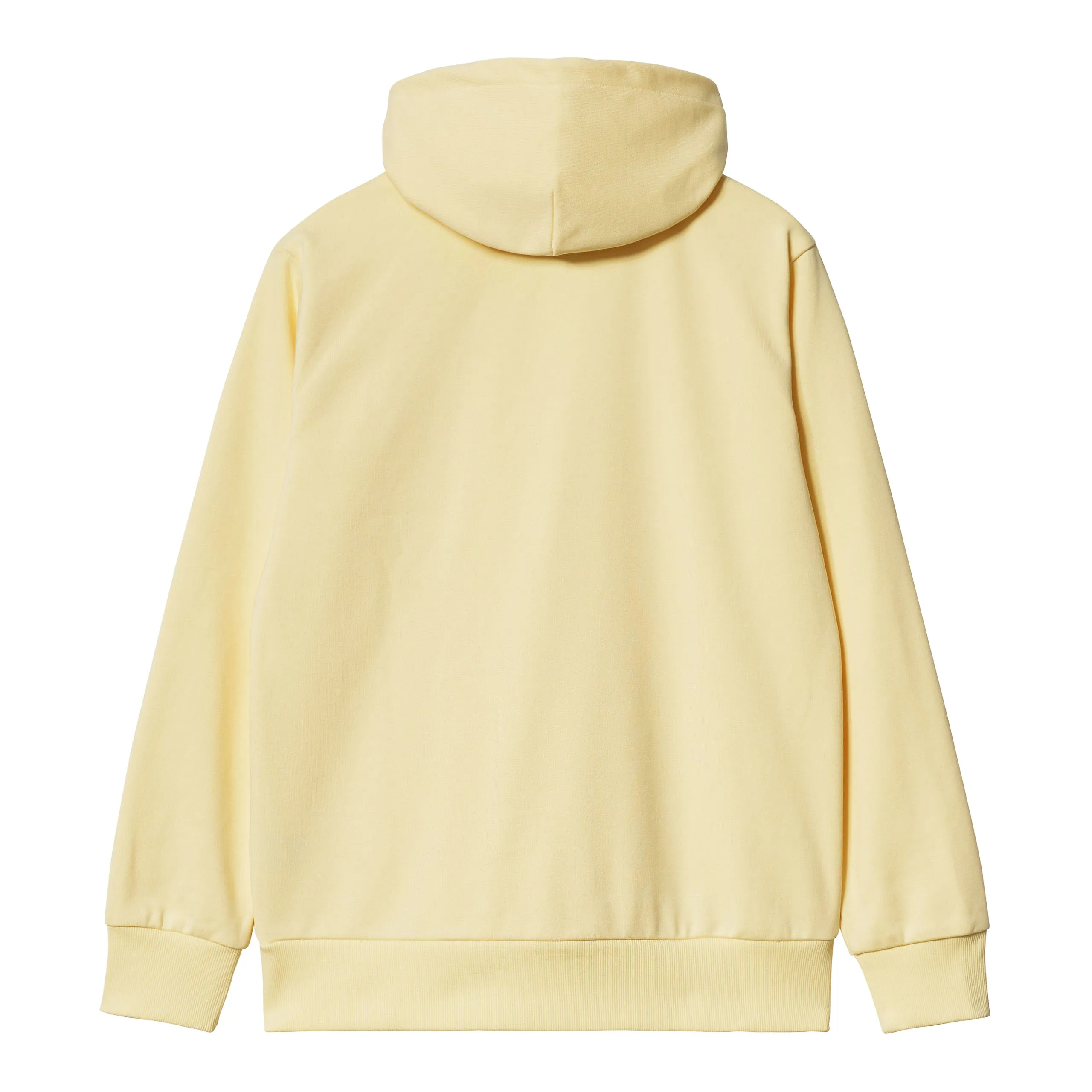 Felpa Carhartt WIP  Hooded Script Embroidery Giallo