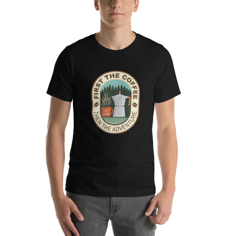 First the Coffee Camping T-shirt