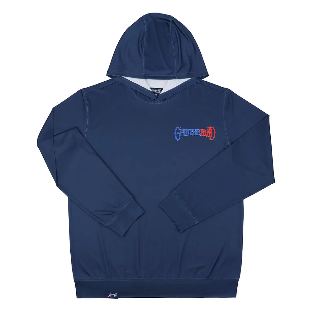 Grateful Dead | UPF 50 Hoodie | Sun and Swim US Blues Bolt Hoodie