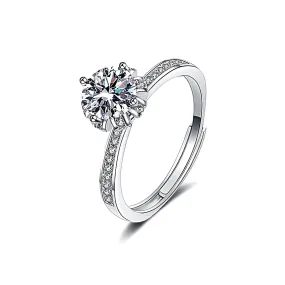 Hand Bouquet Moissanite Ring