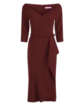 Izzy Midi Dress (Molasses)