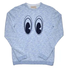 Libertine-Libertine - East Eyes Sweatshirt Mart - Blue Melange