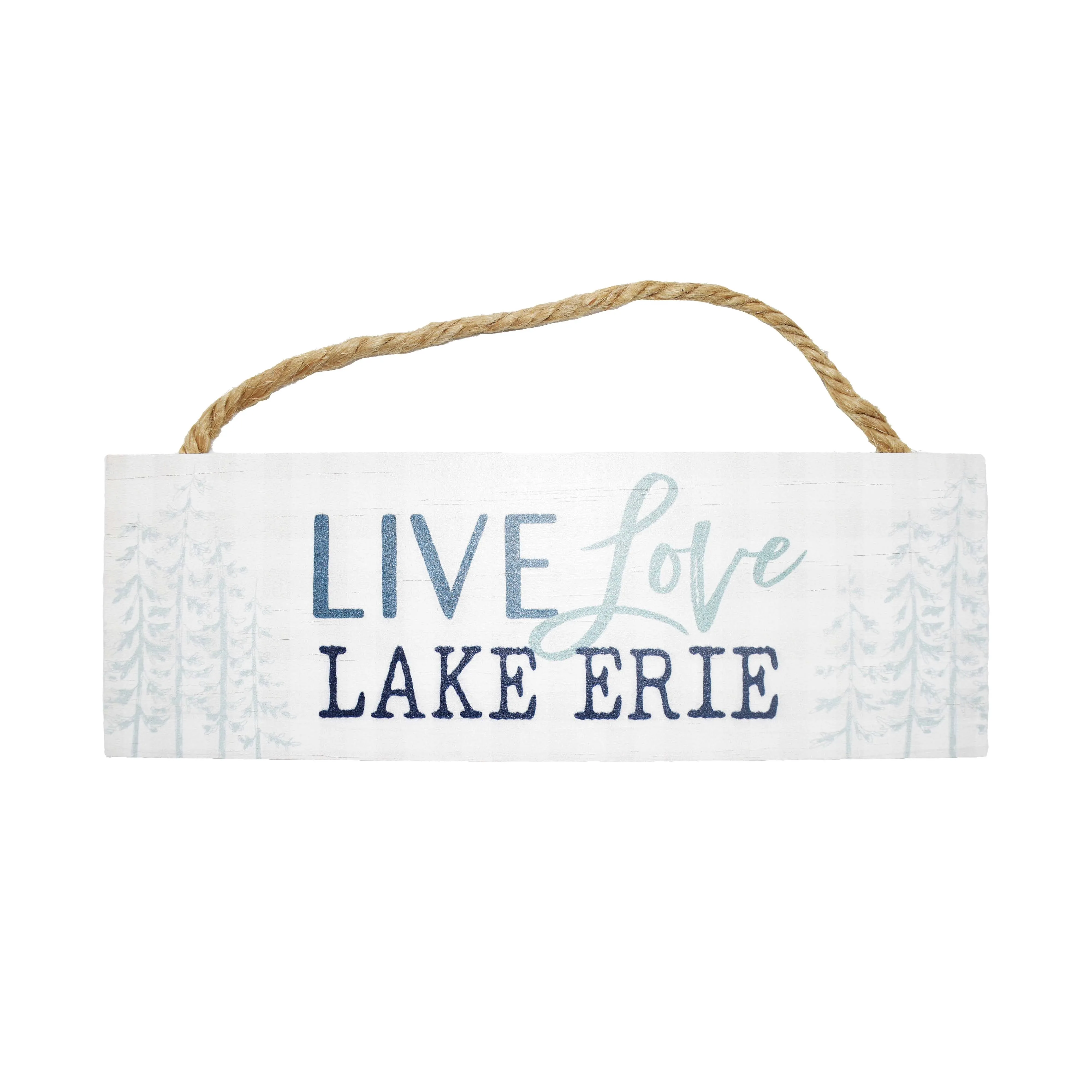 Live Love Lake Erie Wooden Sign