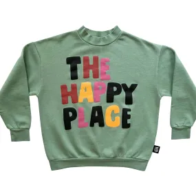 LMH The Happy Place Sweatshirt - Deep Grass