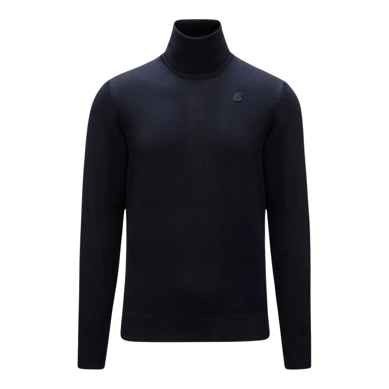 Maglione Uomo K-Way Henry Merino Blu Scuro