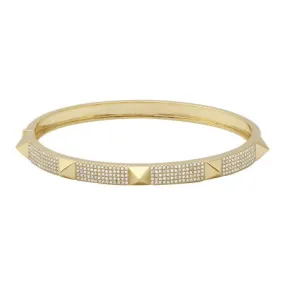 Medium Diamond Studs Bangle