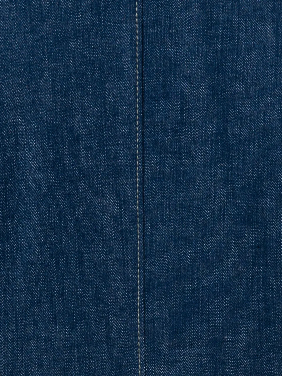 Midikleid aus Stretch Denim