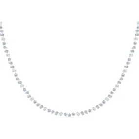 Mixed Shape Diamond Necklace