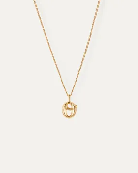 Monogram Necklace - O