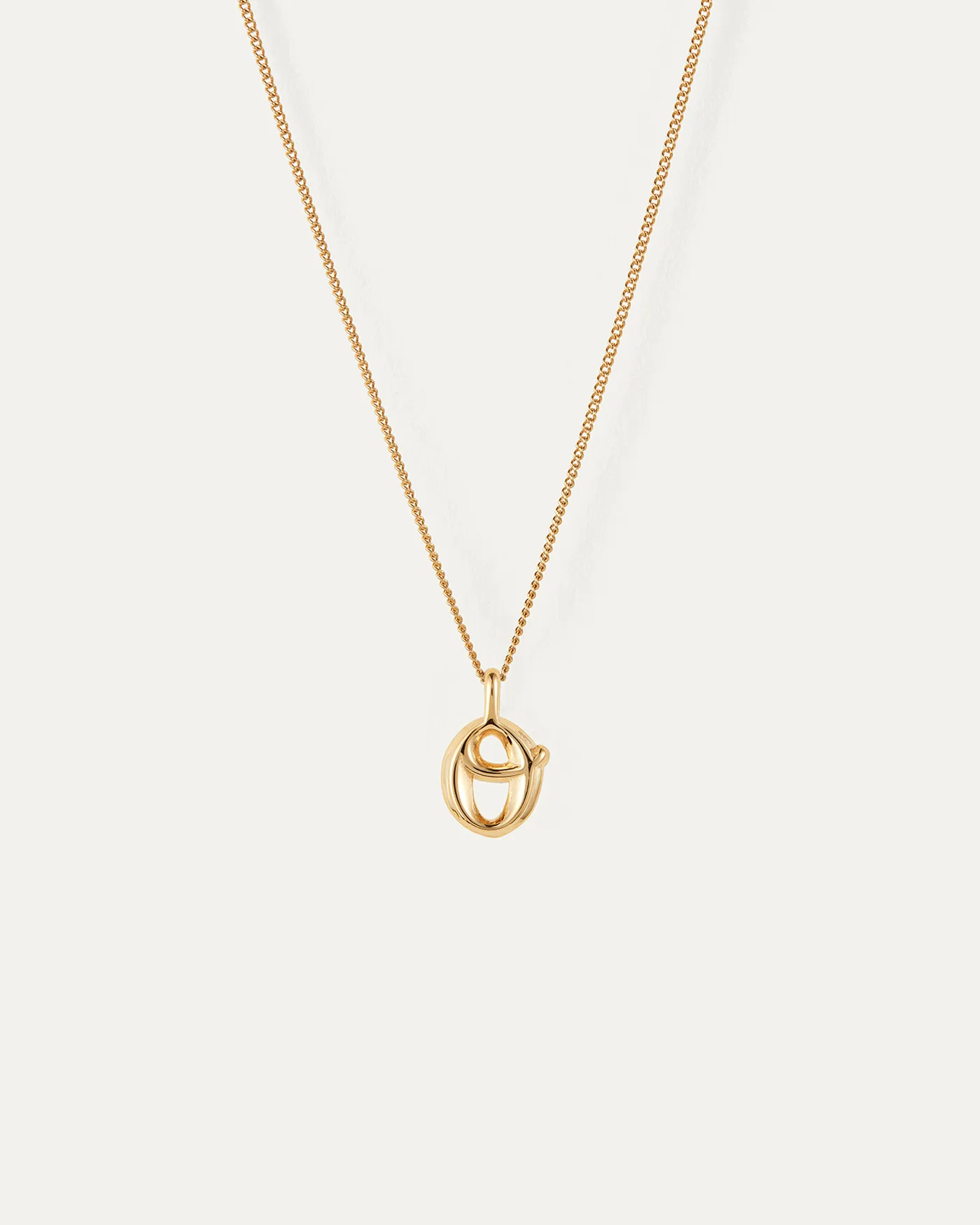 Monogram Necklace - O