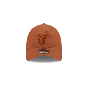 New Era Miami HEAT Tonal Brown Hat