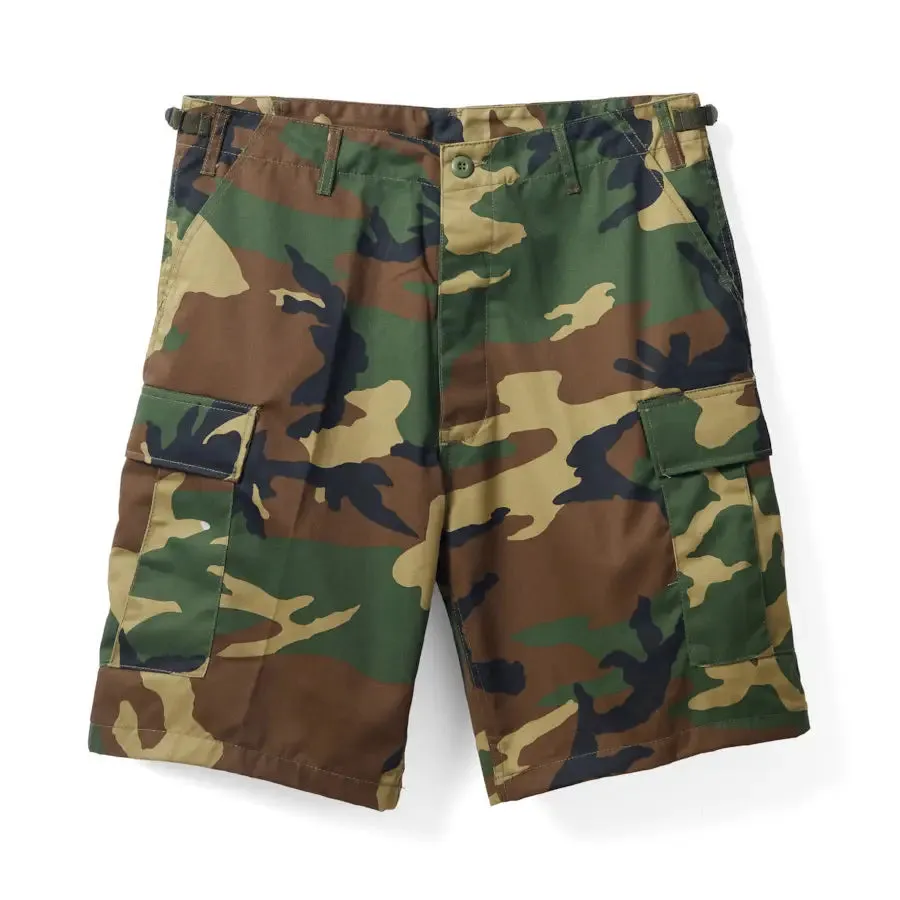 No-Comply Cargo Shorts - Woodland Camo