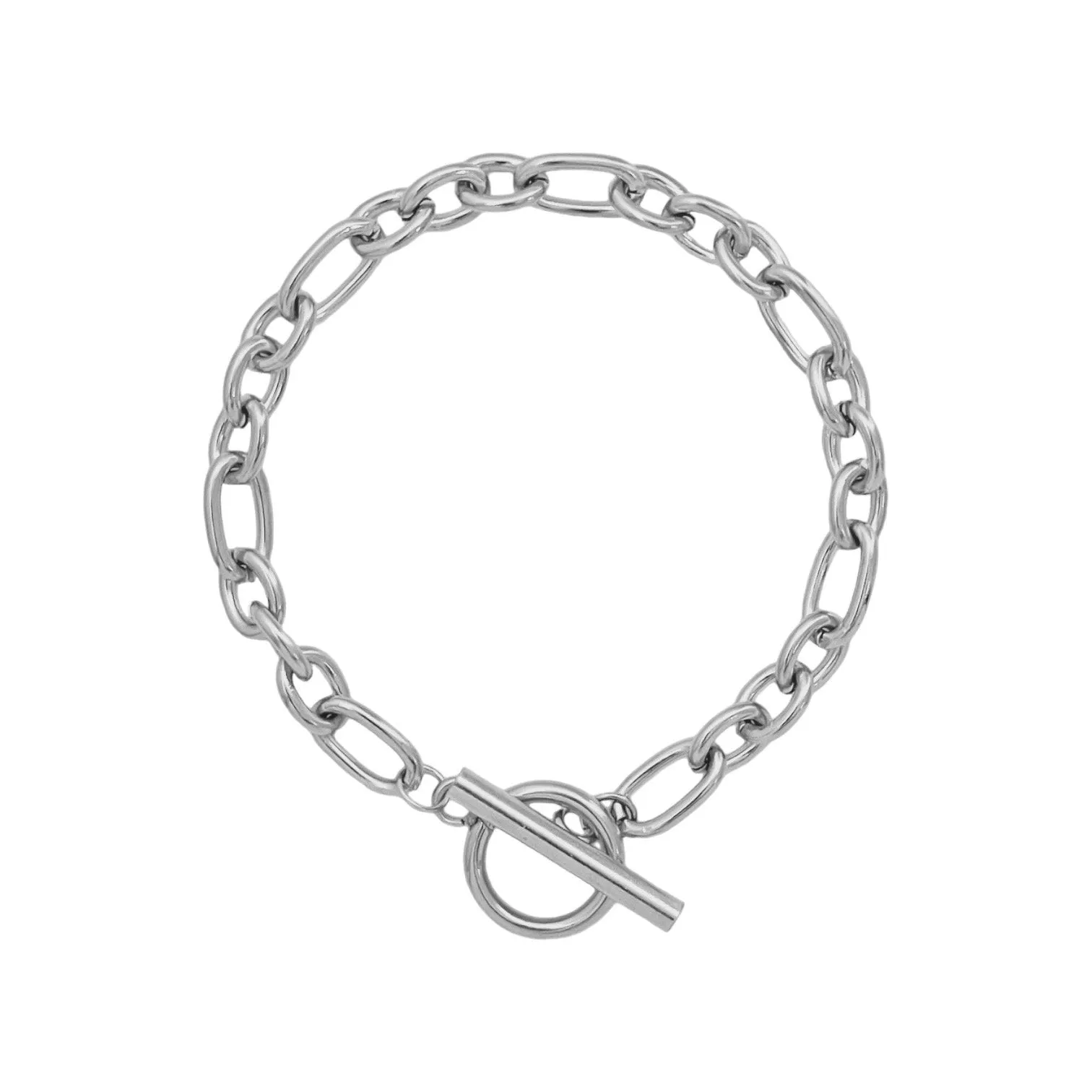 Oval Cable Chain Bracelet