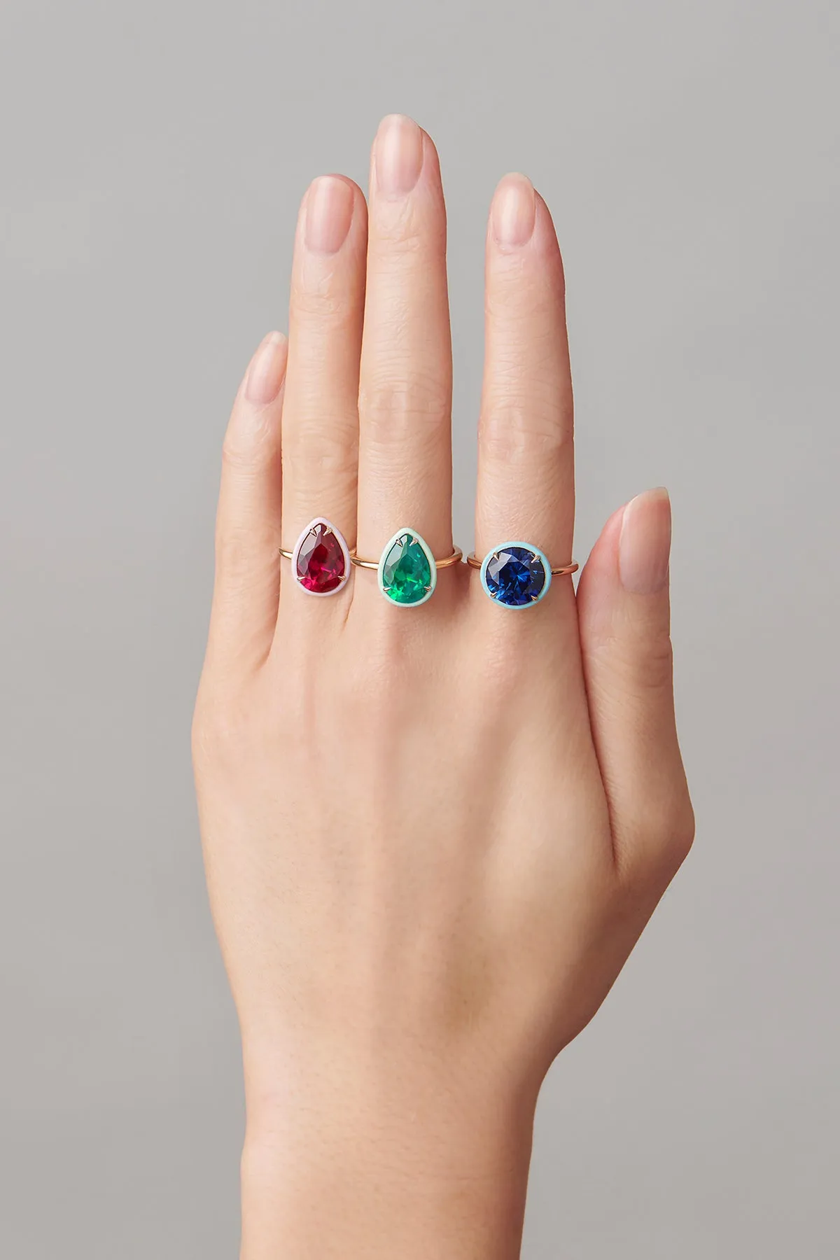 Pear Cocktail Ring - In Stock