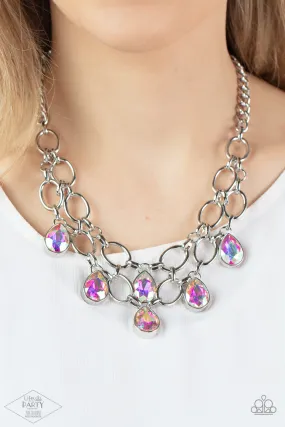 Show-Stopping Shimmer Multi-Necklace