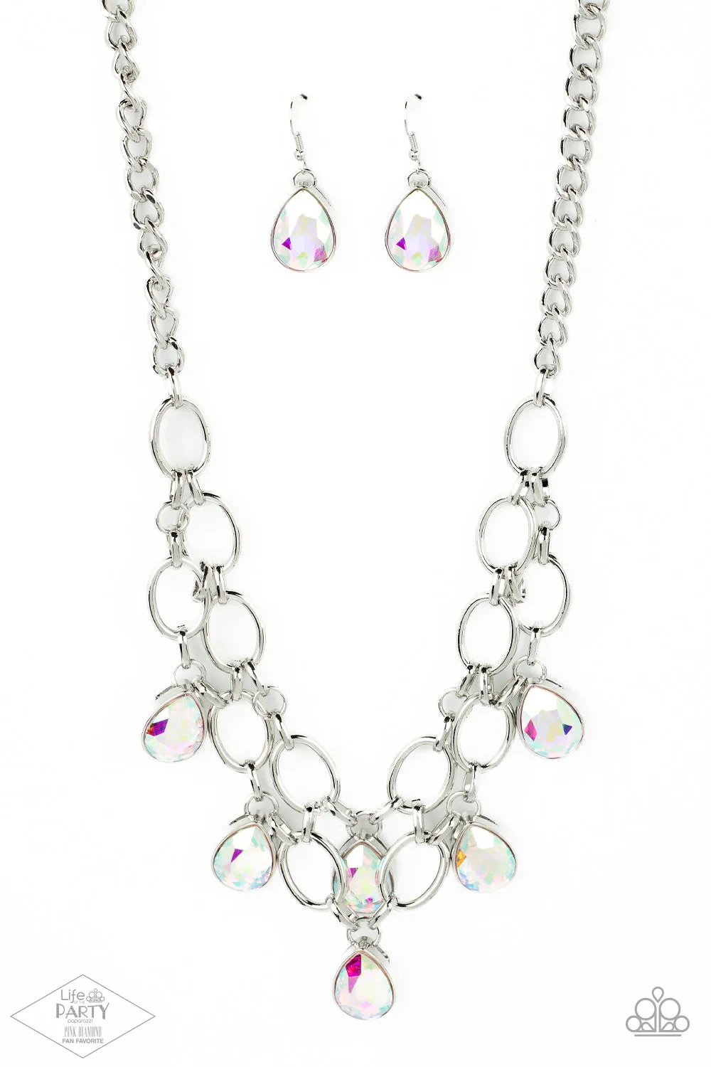 Show-Stopping Shimmer Multi-Necklace