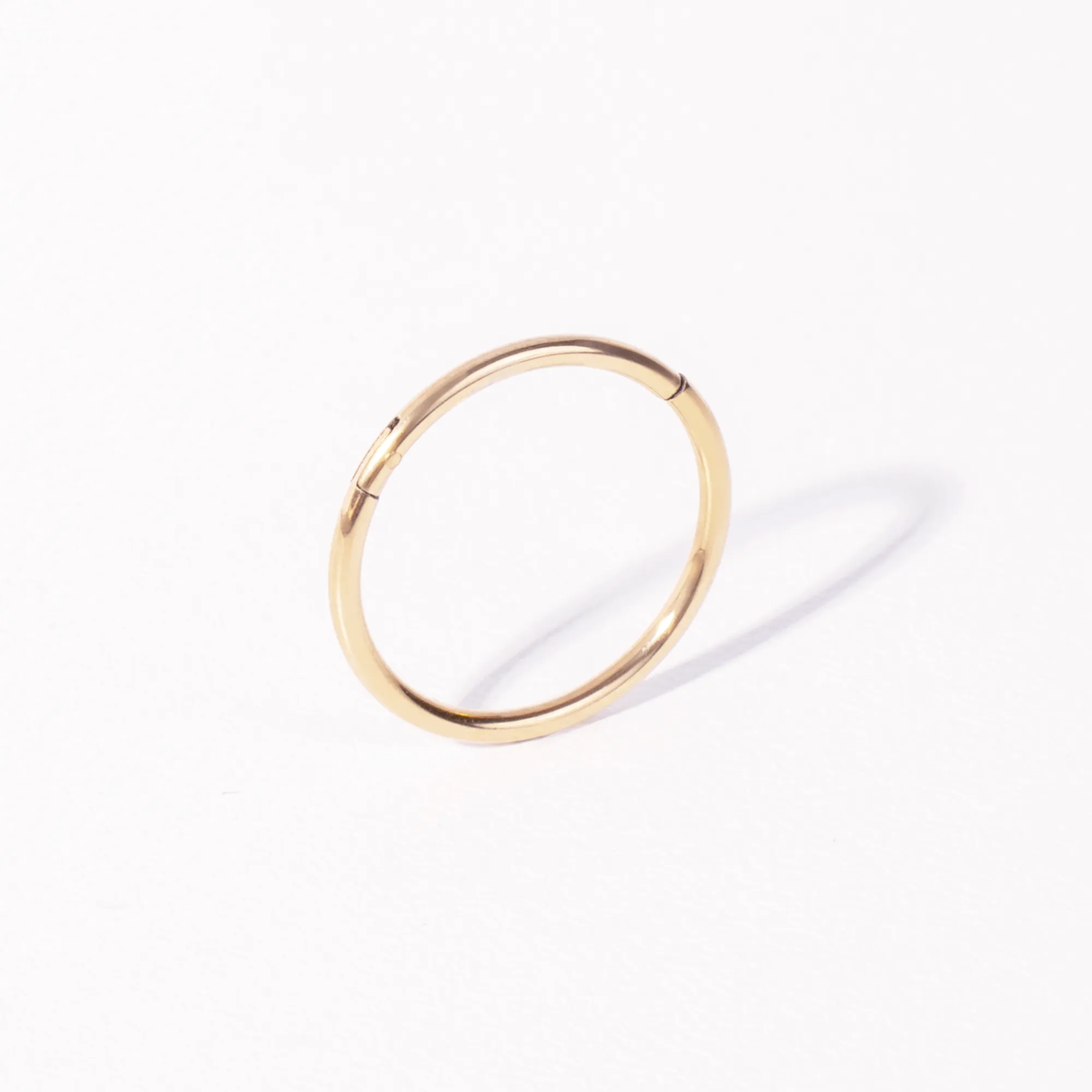 Svelto Infinite Hoop Earrings - 10 mm