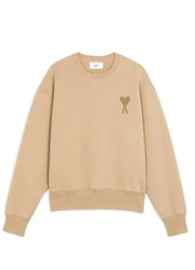 Tonal Ami De Coeur Embroidery Sweatshirt A21HJ028.747