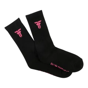 TRADEMARK SOCK BLACK/PINK